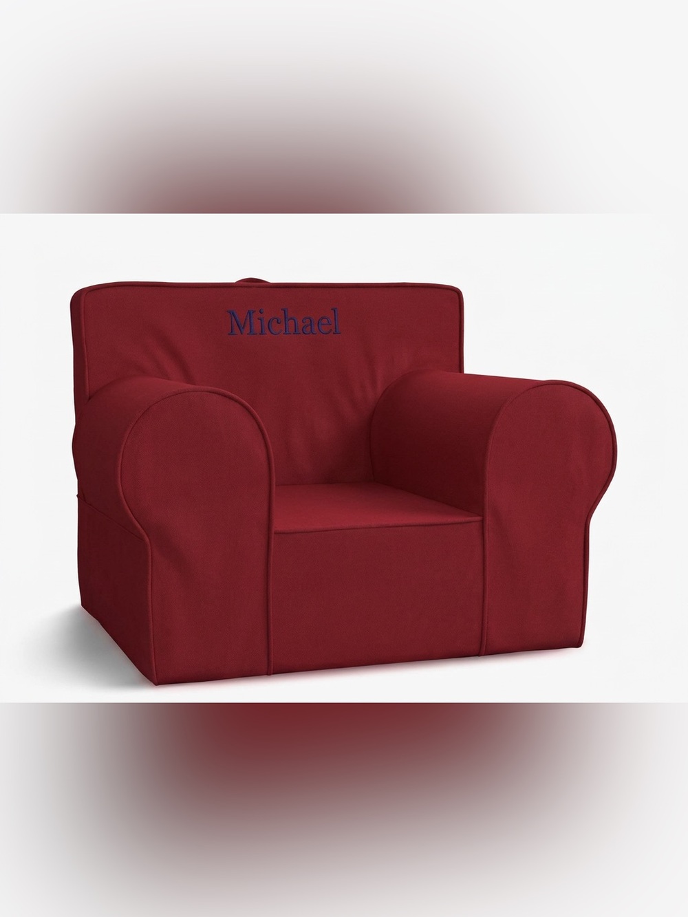 POTTERY BARN KIDS Everywhere Chair Red SLIPCOVER only - Kids Size (2 of 2 avail)
